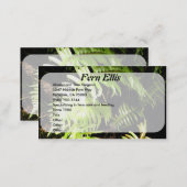 Fern in the Woods Business Card (Front/Back)