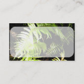 Fern in the Woods Business Card (Back)