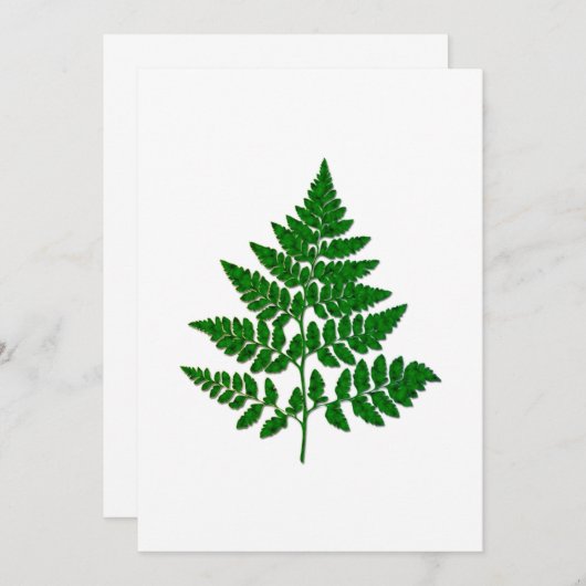 Fern leaf (Front/Back)