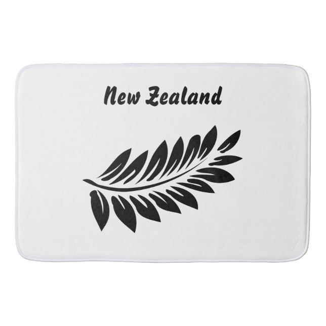 Fern leaf bathroom mat (Front)