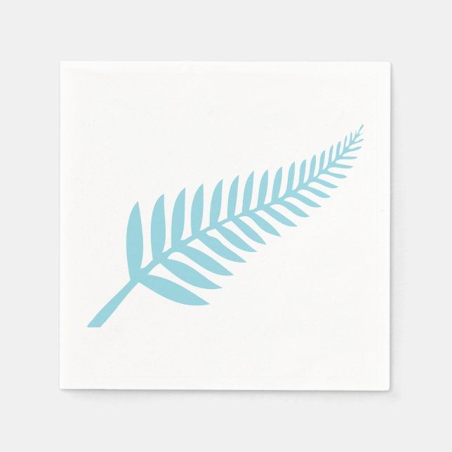 Fern Leaf Silhouette Napkins (Front)