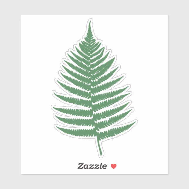 Fern Leaf Sticker (Sheet)