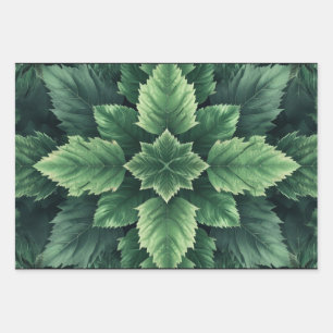 Fern Leaf Wrapping Paper Sheets