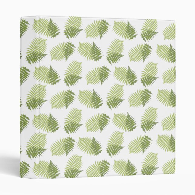 Fern Leaves Binder (Front/Spine)