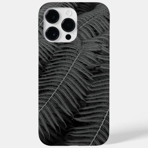 Fern Leaves Fine Art Photograph in Black and White Case_Mate iPhone 14 Pro Max Case