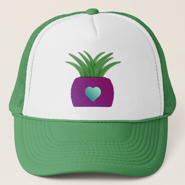 Fern Love Trucker Hat (Front)