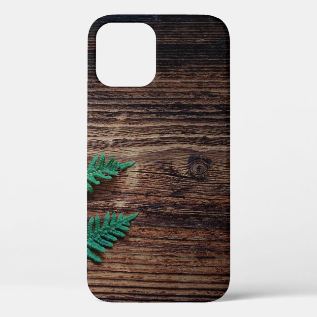 Fern plant wood small fern grunge Case-Mate iPhone case (Back)