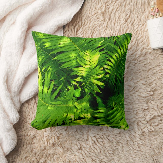 Fern Throw Pillow (Blanket)
