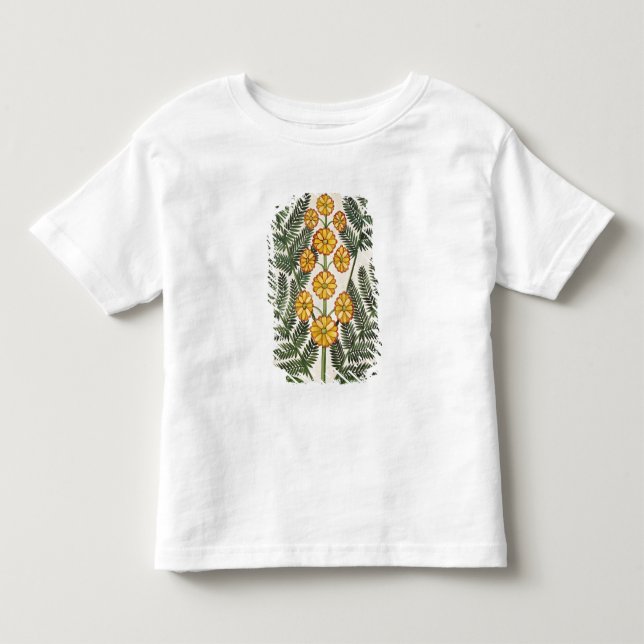 Fern with yellow flowers toddler t-shirt (Front)