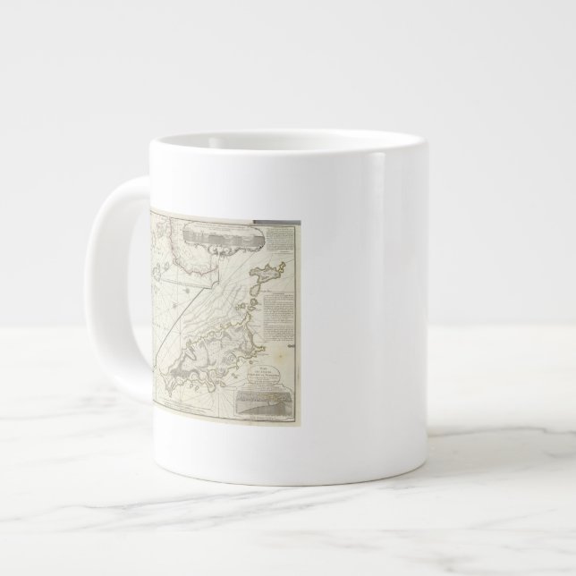 Fernand de Noronha Island Large Coffee Mug (Front Left)
