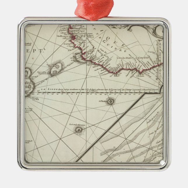 Fernand de Noronha Island Metal Ornament (Front)