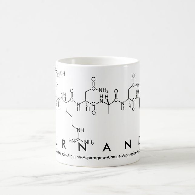 Fernanda peptide name mug (Center)