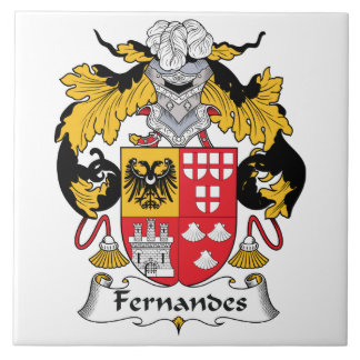 Fernandes Family Crest Ceramic Tile