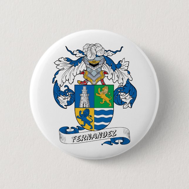 Fernandez Family Crest Button (Front)