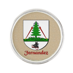 Fernandez Historical Shield Lapel Pin