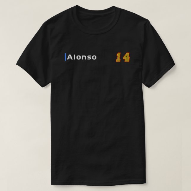 Fernando Alonso 14 T-Shirt (Design Front)