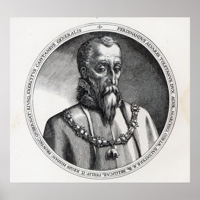 Fernando Alvarez de Toledo, 3rd Duke of Alba Poster (Front)