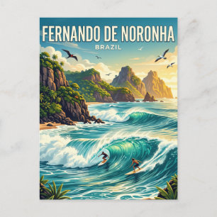 Fernando de Noronha Brazil Postcard
