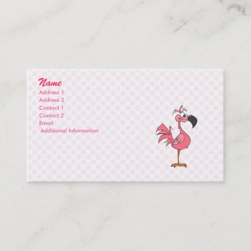 Fernando Flamingo Business Card