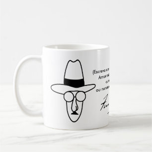 Fernando Pessoa mug - personalizável