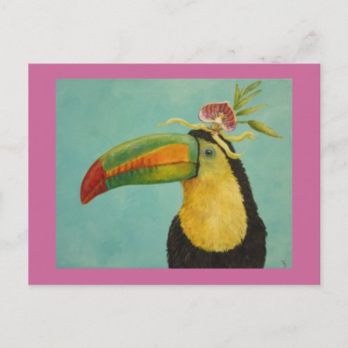 Fernando the toucan postcard