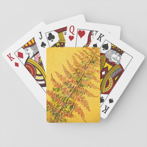 Ferndockle the Forest Fern Classic Playing Cards