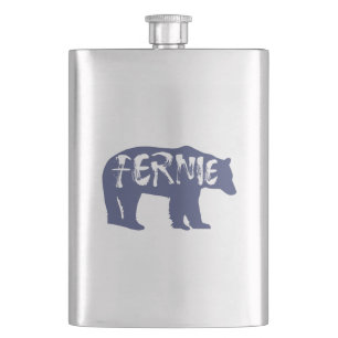 Fernie British Columbia Bear Flask