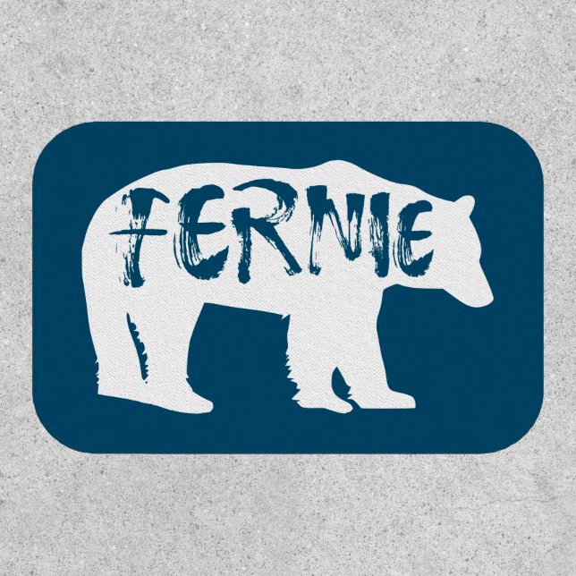 Fernie British Columbia Bear Patch (Front)