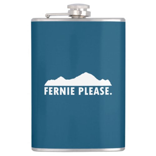 Fernie British Columbia Please Flask