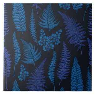 ferns 2 ceramic tile