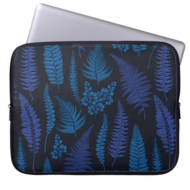 ferns 2 laptop sleeve (Front)