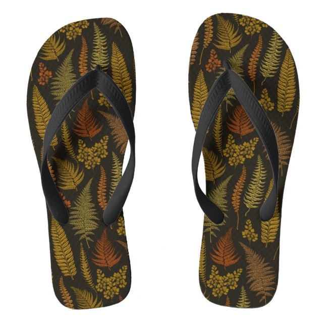 ferns 3 flip flops (Footbed)