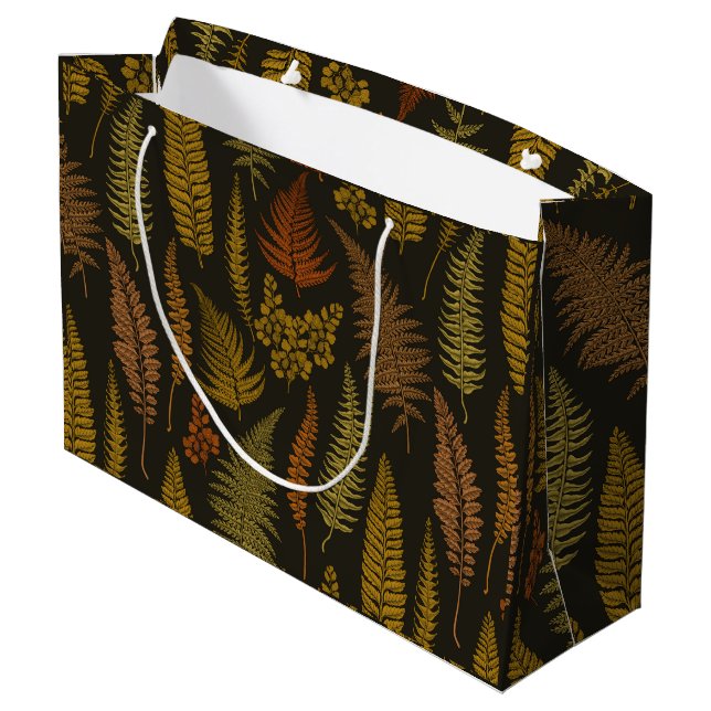 ferns 3 large gift bag (Back Angled)