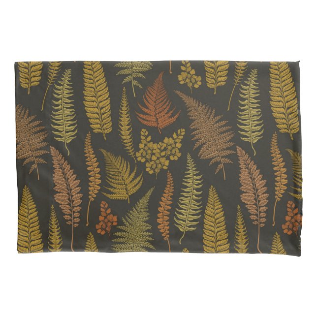 ferns 3 pillow case (Front-Left)