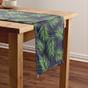 Ferns All-Over Print Short Table Runner