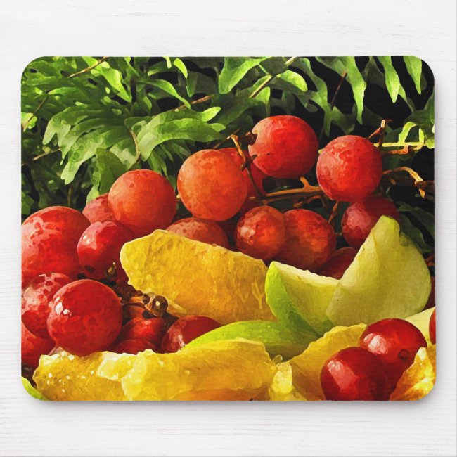 Ferns and Fruit Mousepad