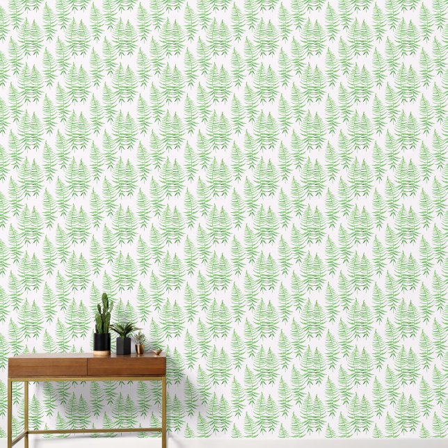 FERNS FAWNA WALLPAPER WALLPAPER  (Hallway)