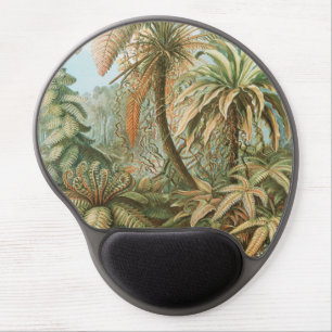 Ferns, Filicinae Laubfarne by Ernst Haeckel Gel Mouse Pad