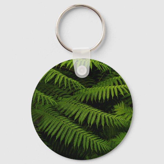 Ferns - Fine Art Photograph  Keychain (Front)