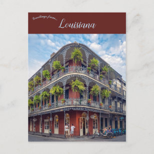 New Orleans French Quarter Louisiana Keychain | Zazzle