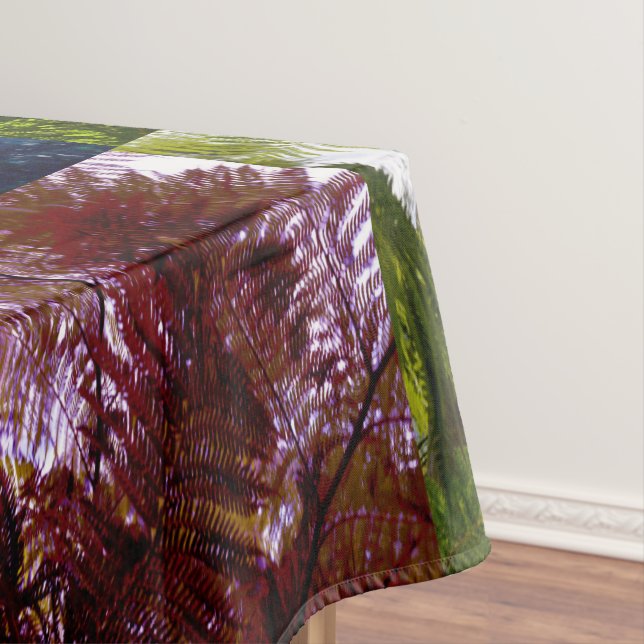 Ferns In Three Colors, Tablecloth (In Situ)