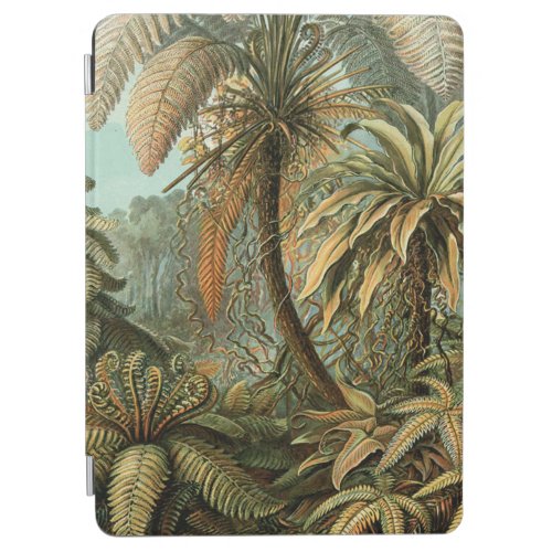 Ferns Palm Tree Antique Botanical Ferns Art iPad Air Cover