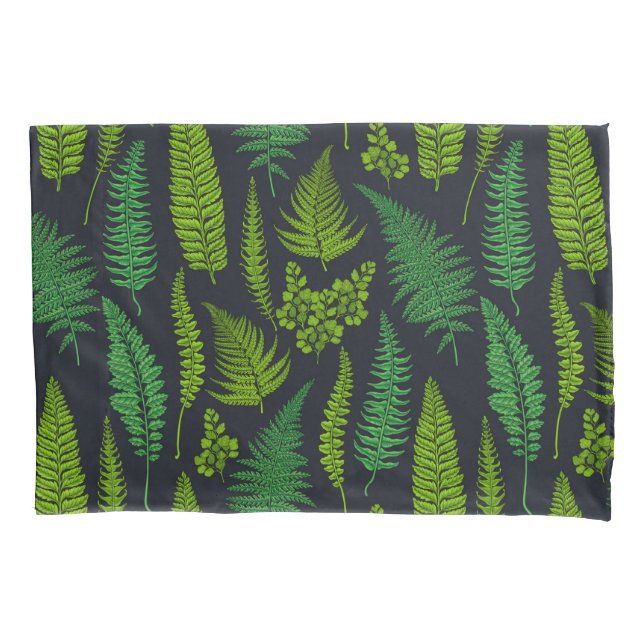 Ferns Pillow Case (Front-Left)