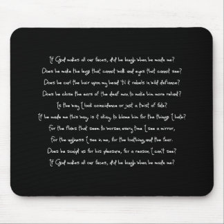 Fern's Poem Mouse Pad