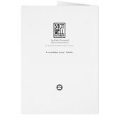 Ferns With Clover blank inside (Back)