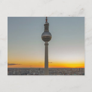 Fernsehturm Berlin, Berlin TV Tower, Germany Postcard