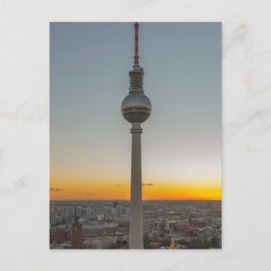 Fernsehturm Berlin, Berlin TV Tower, Germany Postcard