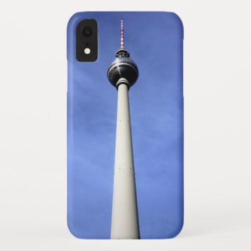 fernsehturm iPhone XR case