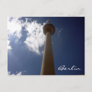 fernsehturm high postcard