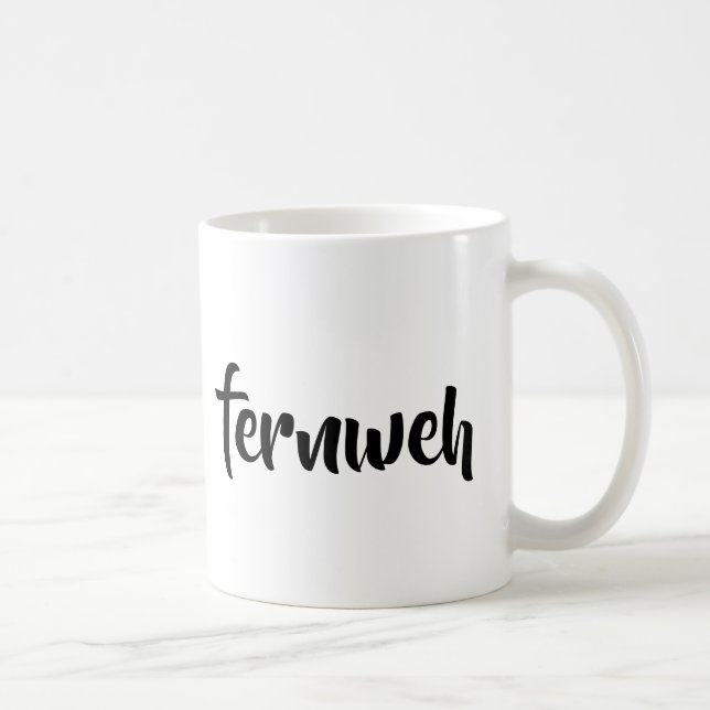 fernweh coffee mug (Right)